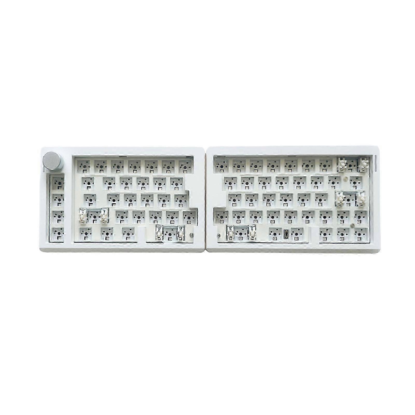 Modular Split Layout Gaming Mechanical Keyboard Set  Color Lighting