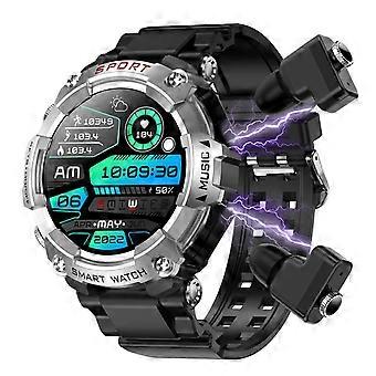 Smart Watch with Built-in Earbuds, HD Touch Display, Health Monitoring