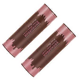 Hairline Shadow Powder Stick for Hair Root Concealer 2Pcs Black ABS Makeup Tool