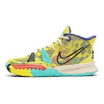 Nike Kyrie 7 1 World 1 People Electric Yellow GS CT4080-700
