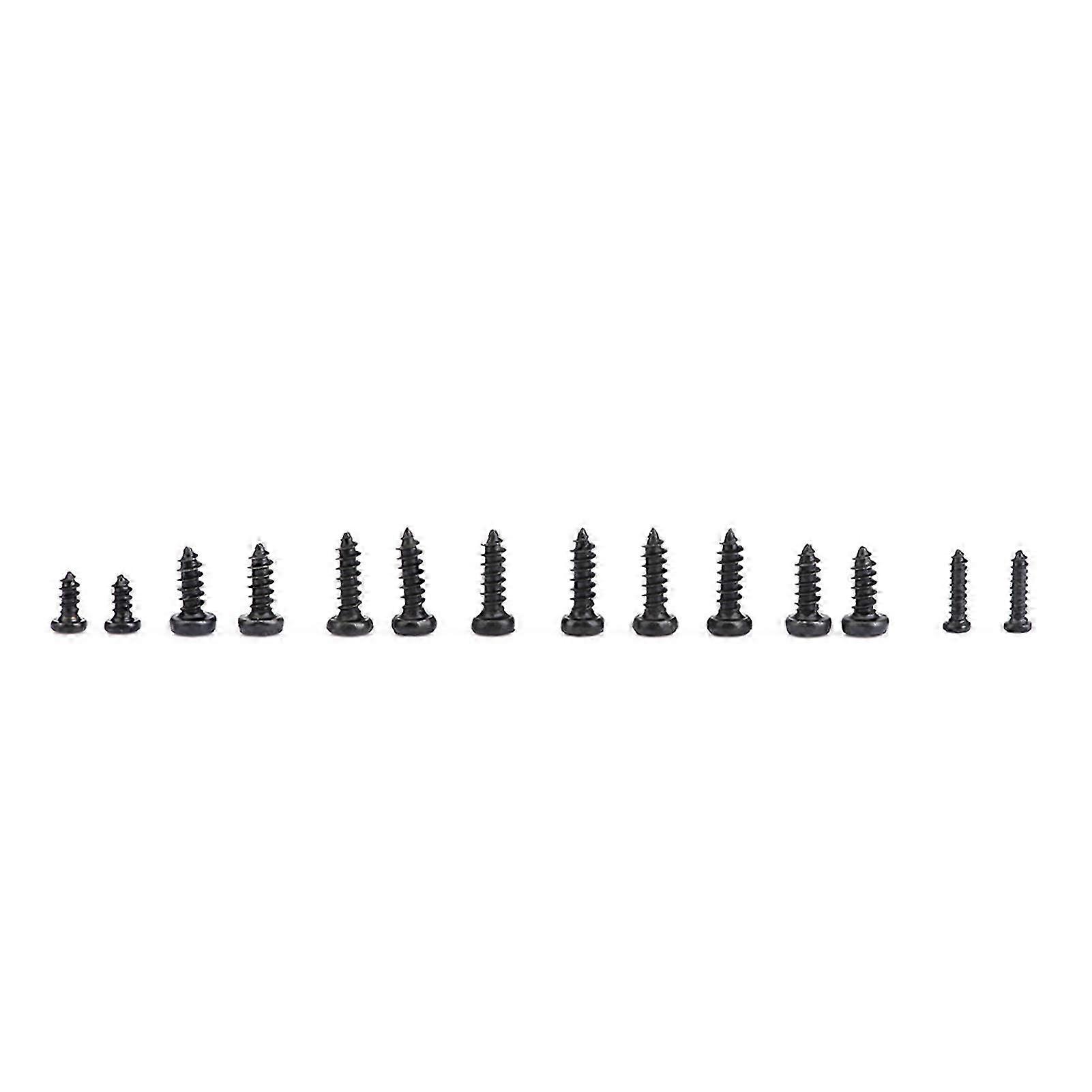 Stainless Steel Black Self-Tapping Screws Kit
