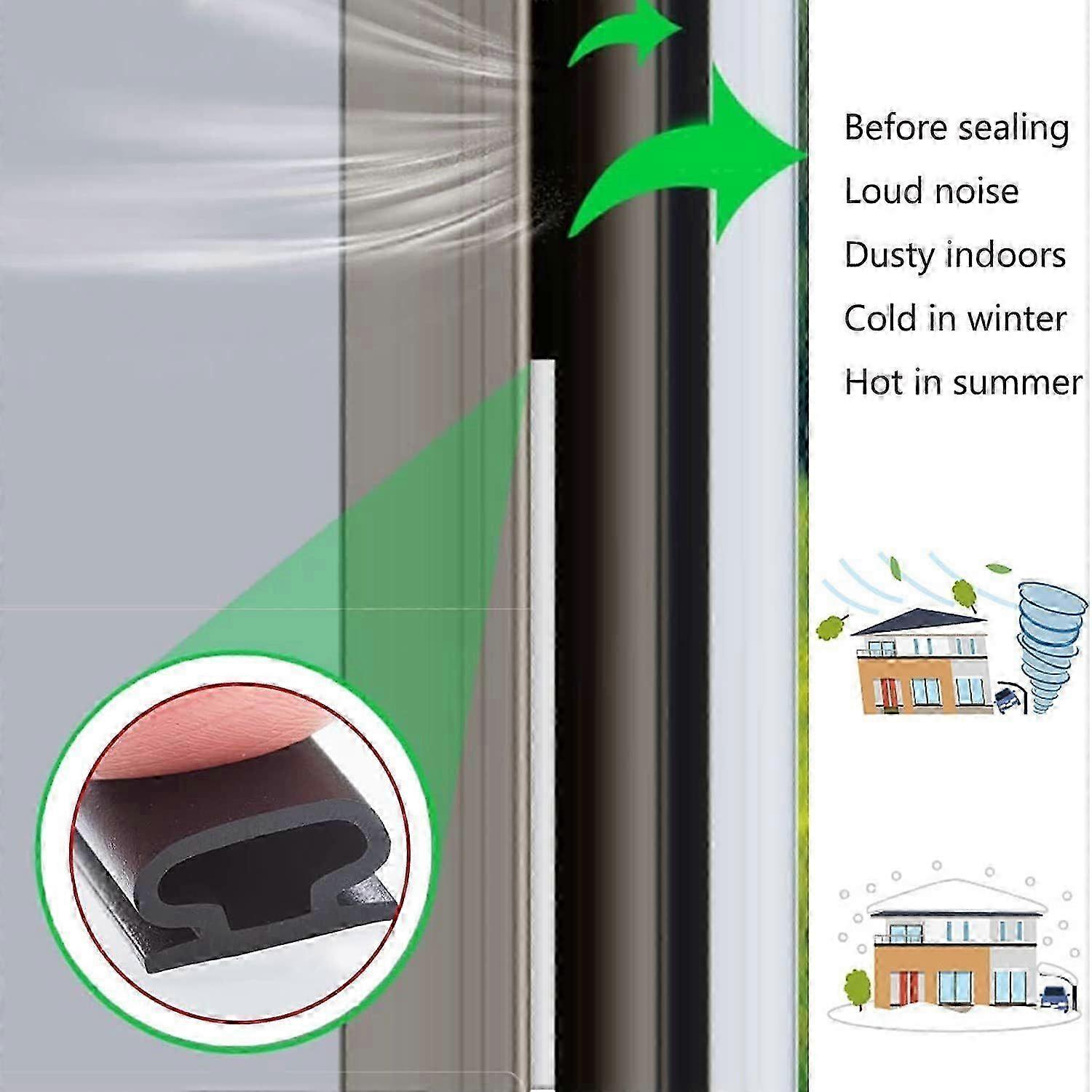Self Adhesive Soundproof Door Seal Strip