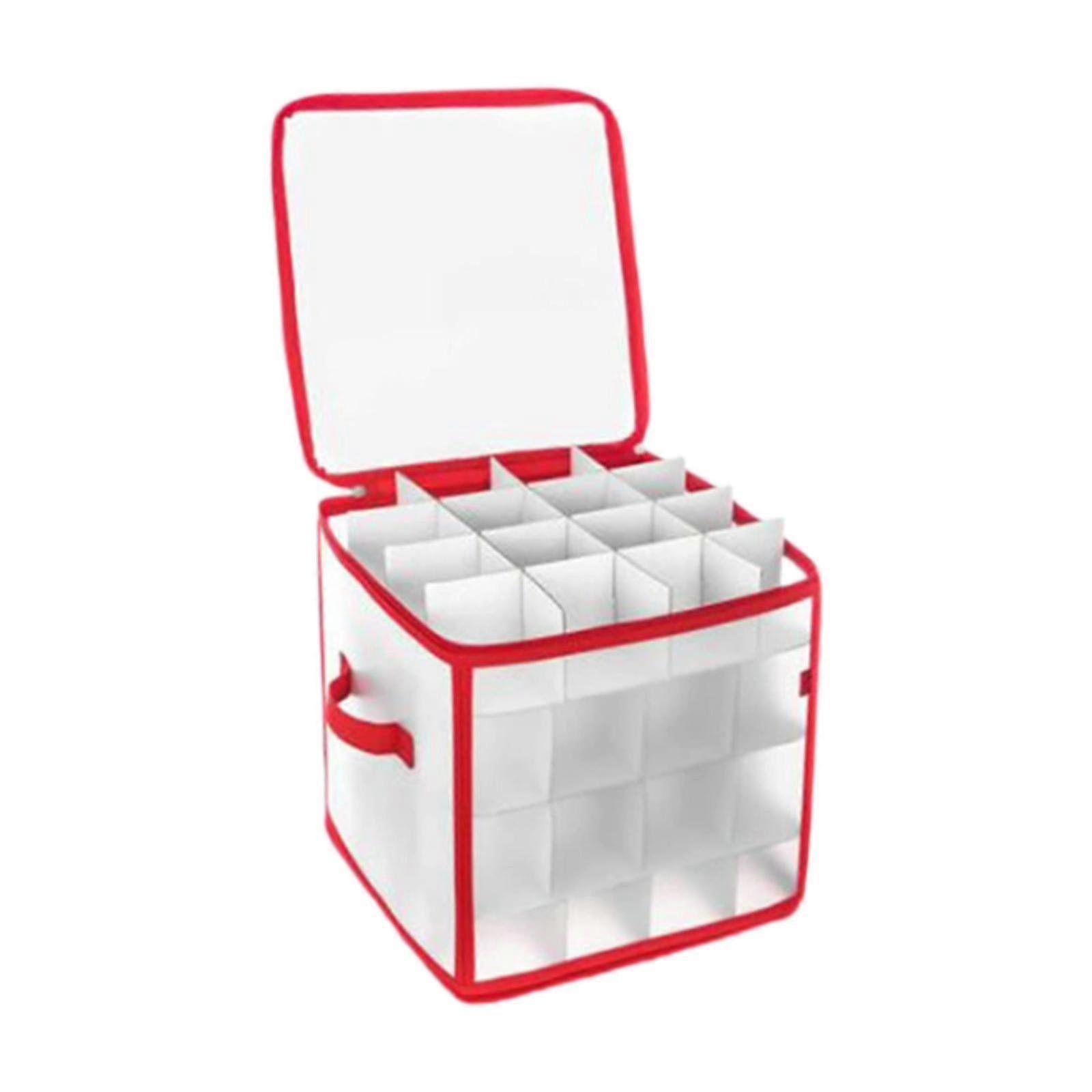 Partitioned Foldable Xmas Decoration Box