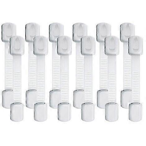Child Safety Locks 12 Pack ABS PE