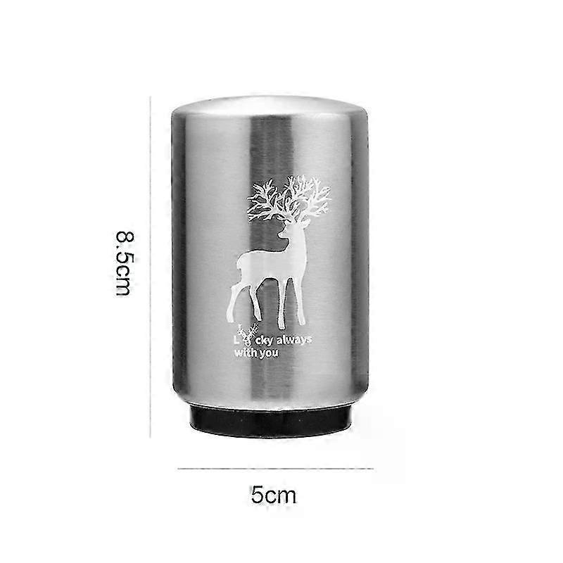 Compact Press-type Stainless Steel Opener