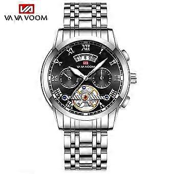 VA VA VOOM   Hot Sale Luxury Vintage Waterproof Wrist Watch  Fashion Quartz Watch for Men Montres Pour Hommes