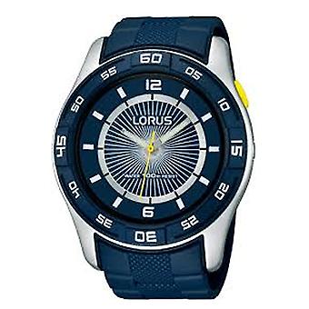 Lorus horloges Quartz analoge man horloge met R2347HX9 rubber armband