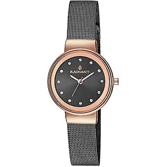 Radiant Northway liten kvarts analog kvinne klokke med RA401604 rustfritt stål armbånd