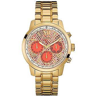Guess watches ladies sport steel Watch for Women Analog Quartz with Stainless Steel Bracelet W0330L11