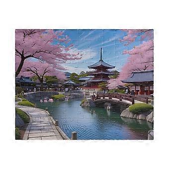 Japanisches Palmenmotiv, Puzzle für alle Altersgruppen, das perfekte Puzzle-Geschenk, Modellnummer ZRC2260.