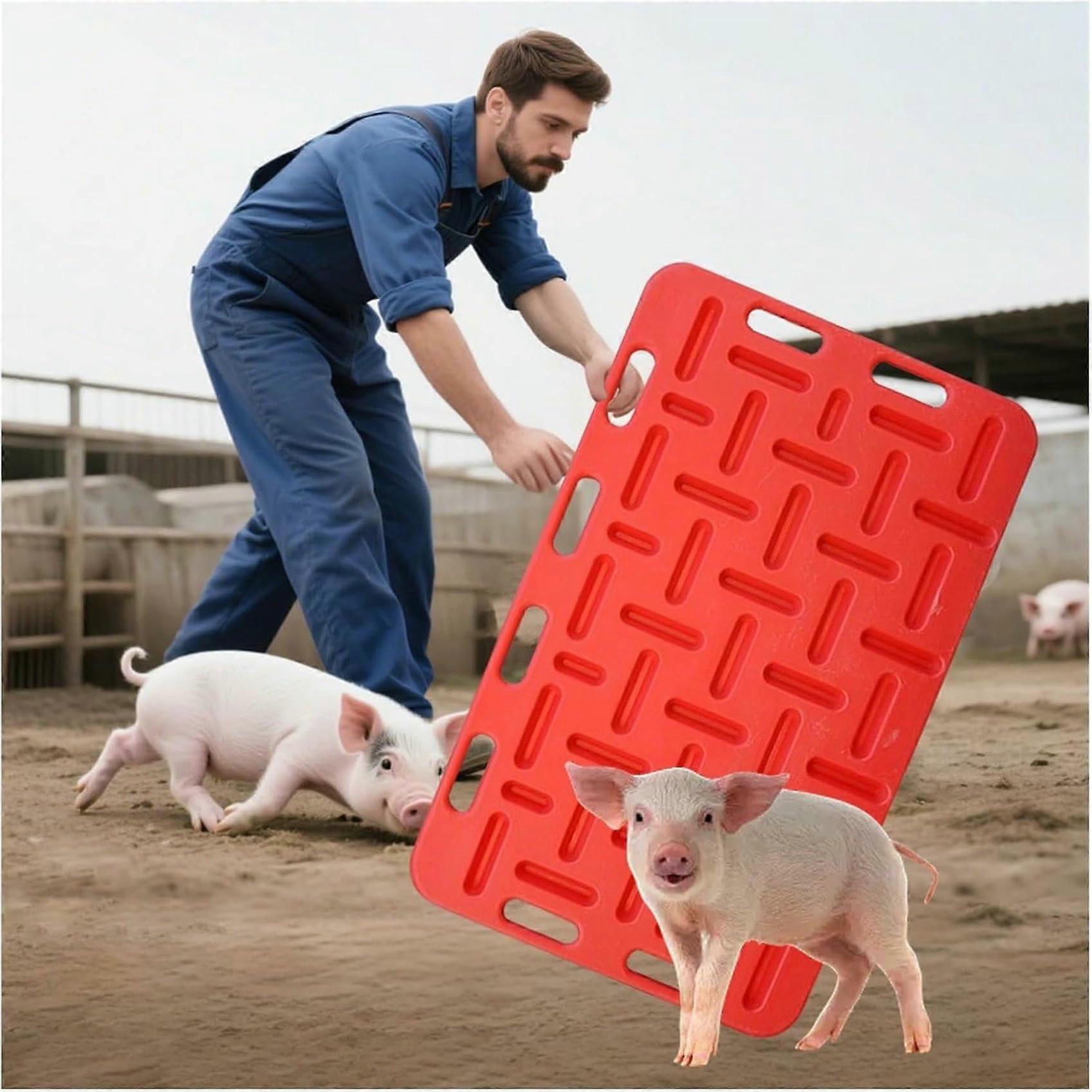 Pig Sorting Board, Lightweight Livestock Sorting Panel, Dual Orientation for Improved Efficiency