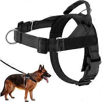 RUIYUE ParoPet No Pull Adjustable Dog Harness, Front Clip Soft Padded Pet Vest with D-Ring & Grab Handle mm