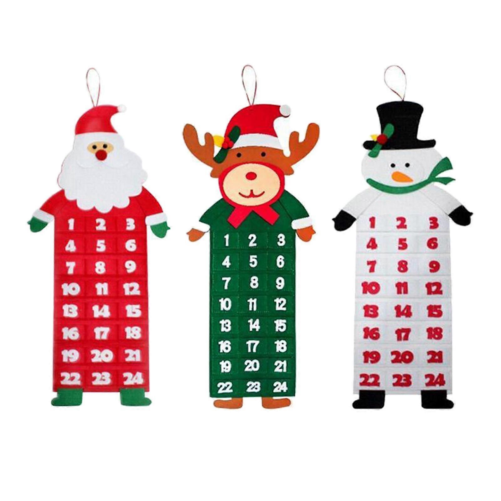 3x Door Reusable Fabric Decoration