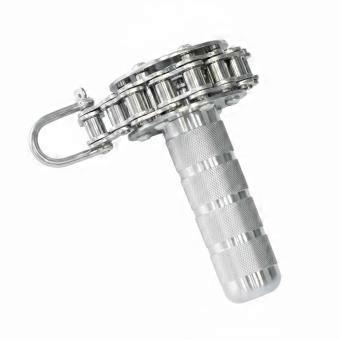 Wrist Roller Handle Stainless Steel Forearm Exercise Device Sturdy for Gym