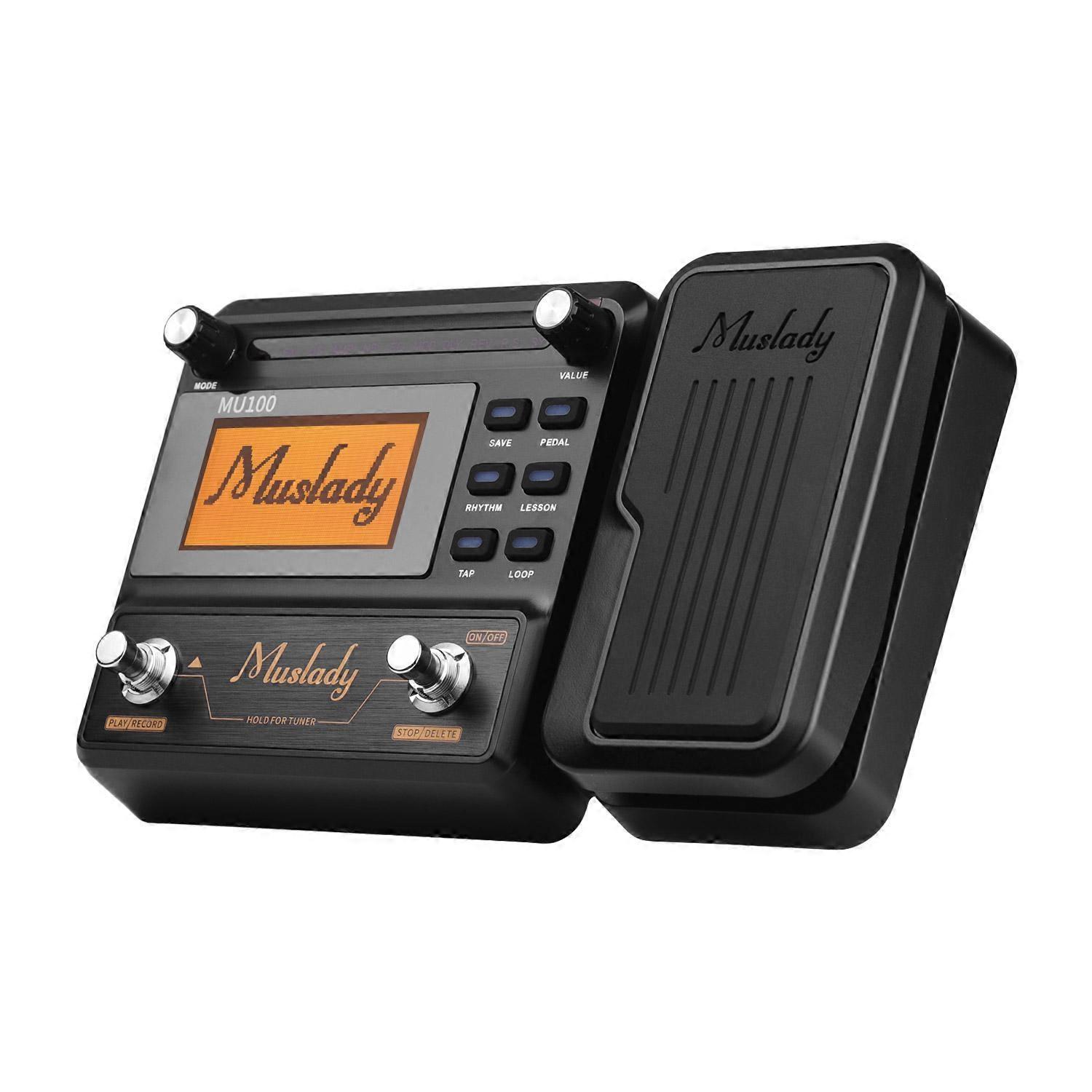 Muslady Guitar Multi-effects Processor Effect Pedal+Loop Recording 8 Effect