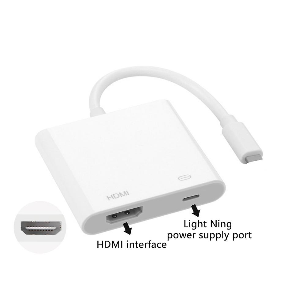Applicable To Apple Mobile Phone To Tv Screen Conversion Converter Light-ning To