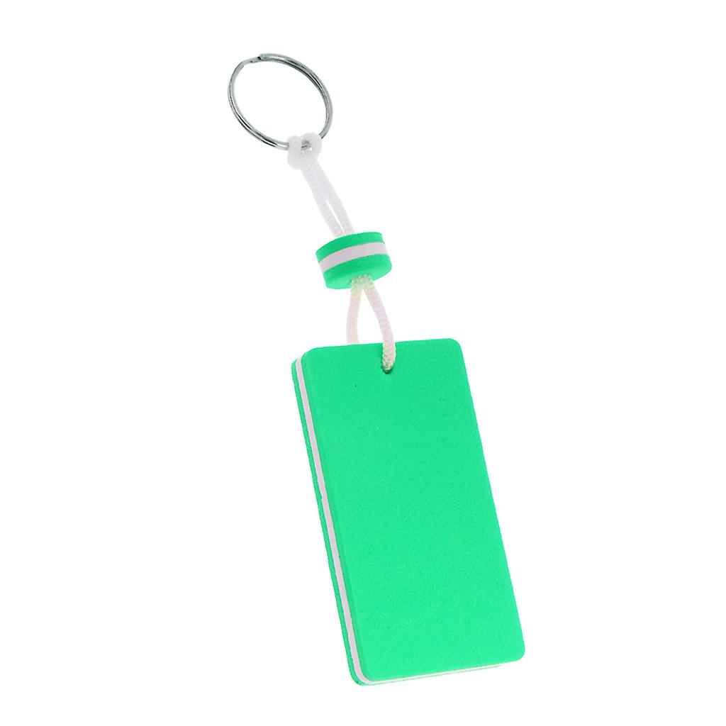 Yachting Nautisme Kayak Flottant Porte-clés Porte-clés-Rectangle en forme de vert