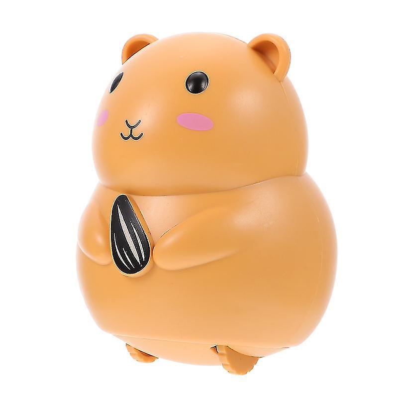 7X5x5cm White Mouse Science & Exploration Sets Electric Walking Hamster Model Magnetic Swing Playthi