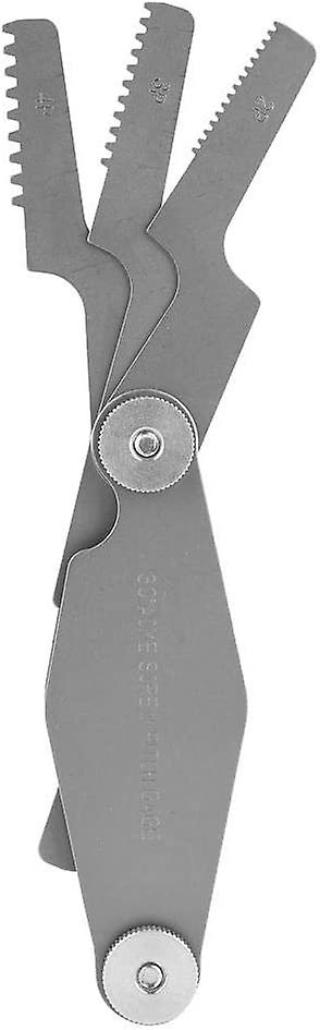 Pitch - T-thread meter, trapezoidal T-thread setting template, thread ...