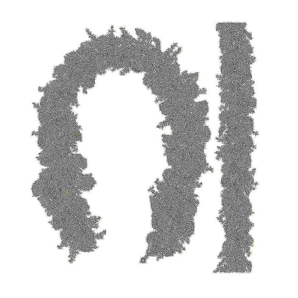 1.8m Artificial Eucalyptus Garland Garland Faker Silver Greenery Garland Vines Table Runner