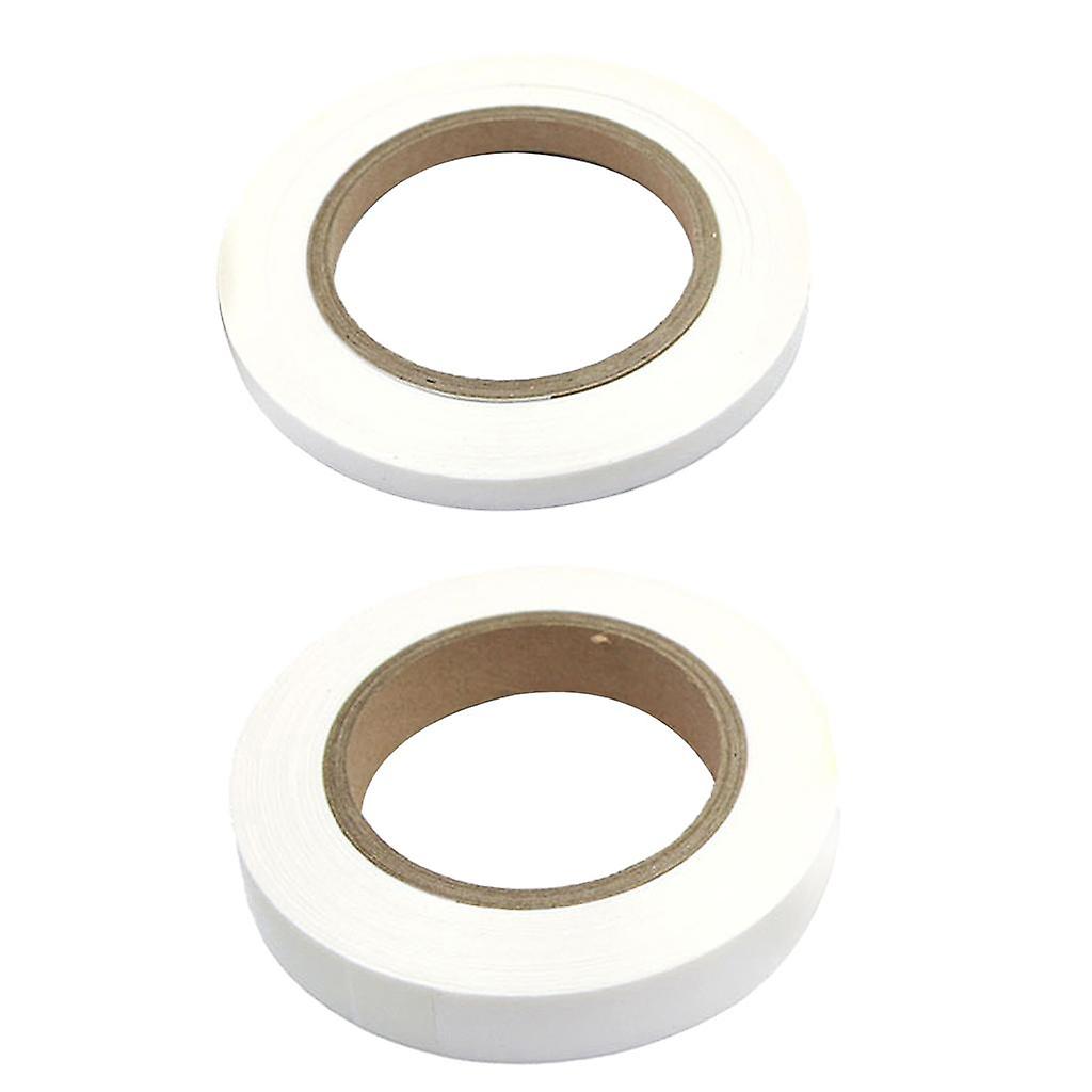 2 Pieces Double Sided Fabric Fusing Tape Fits for Broken Hemming