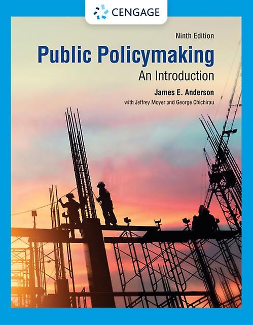 Public Policymaking by George Northeastern University Chichirau Paperback Book