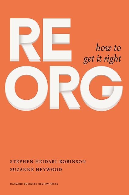 Reorg by Stephen HeidariRobinson Paperback Book