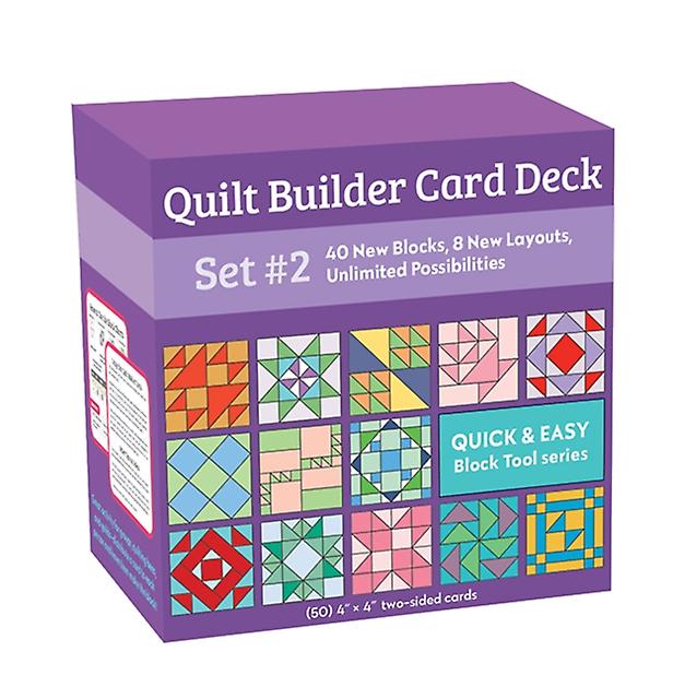 Quilt Builder Card Deck Set 2 by C&T Publishing Paperback Book