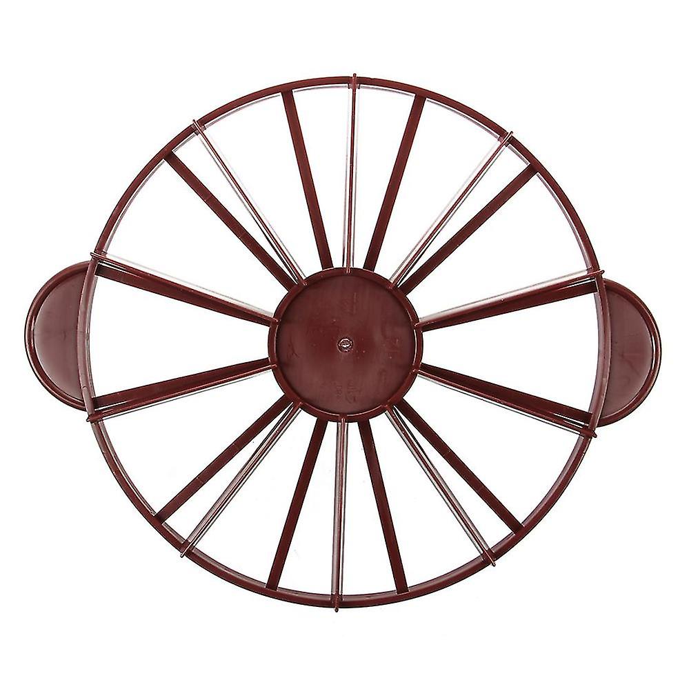 Cake Divider Slice Pie Cake 10 / 12 Piece Equal Portion Marker Divider Dark Red