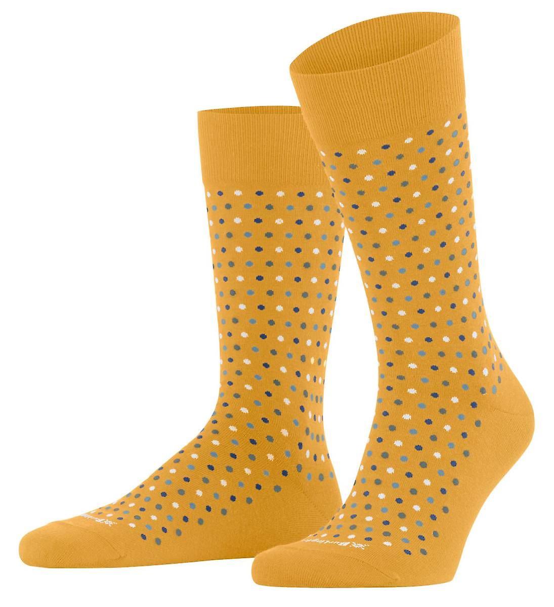 Burlington Dot Socks - Solar Yellow