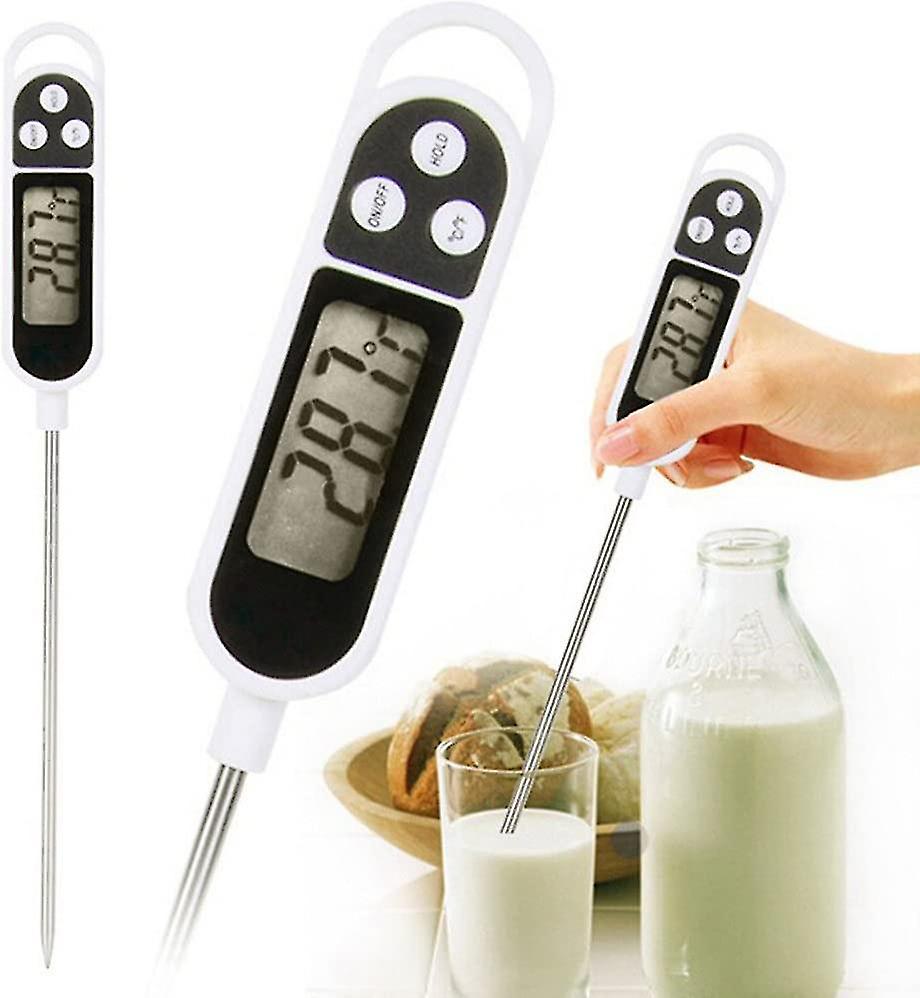 Digital Real-time Reading Meat Thermometer Kitchen Cooking