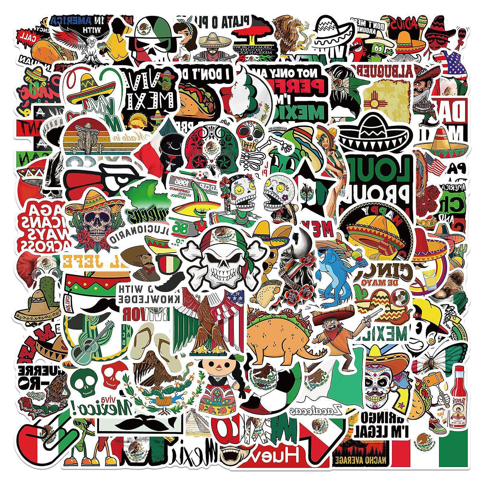 Sticker pack, 100pcs vinyl graffiti decals for computer