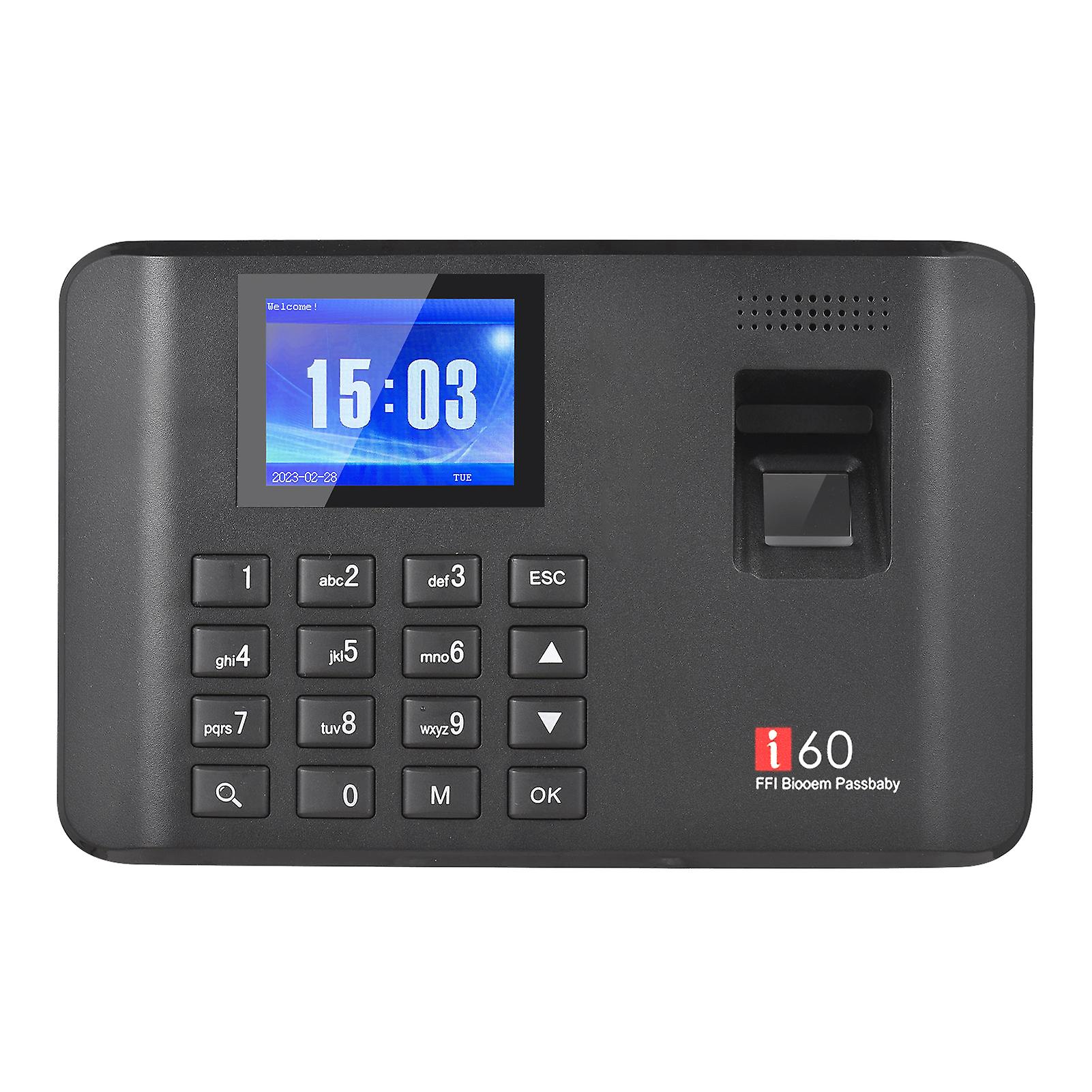Intelligen Password Attendance Machine Time Clock Employee Checking-in ...
