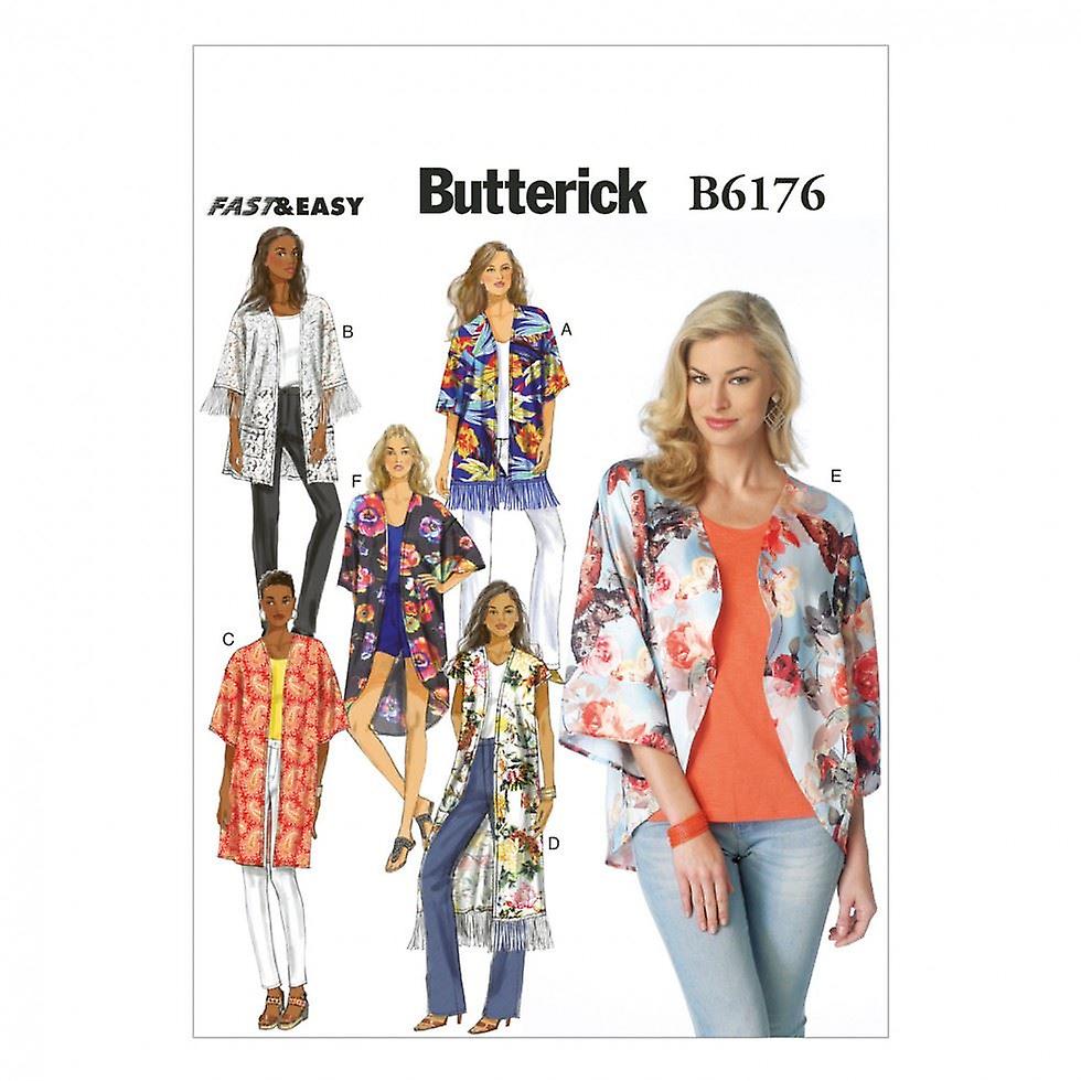Butterick Paper Sewing Pattern 6176
