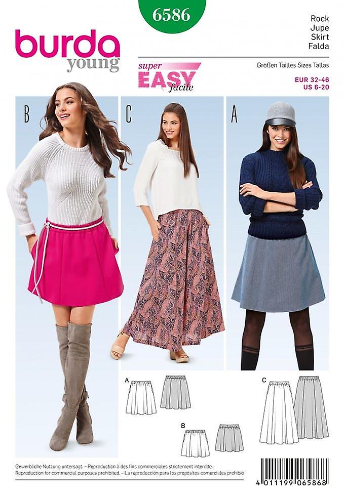 Burda Paper Sewing Pattern 6586