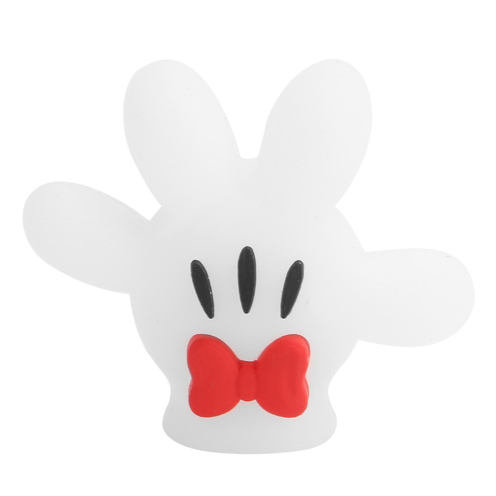 White Cartoon USB Cable Protector: Durable PVC Cover for Mobile Data Line Safety