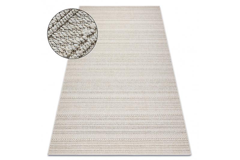 Carpet JERSEY 19233 cream - Lines, structural, loop BOHO