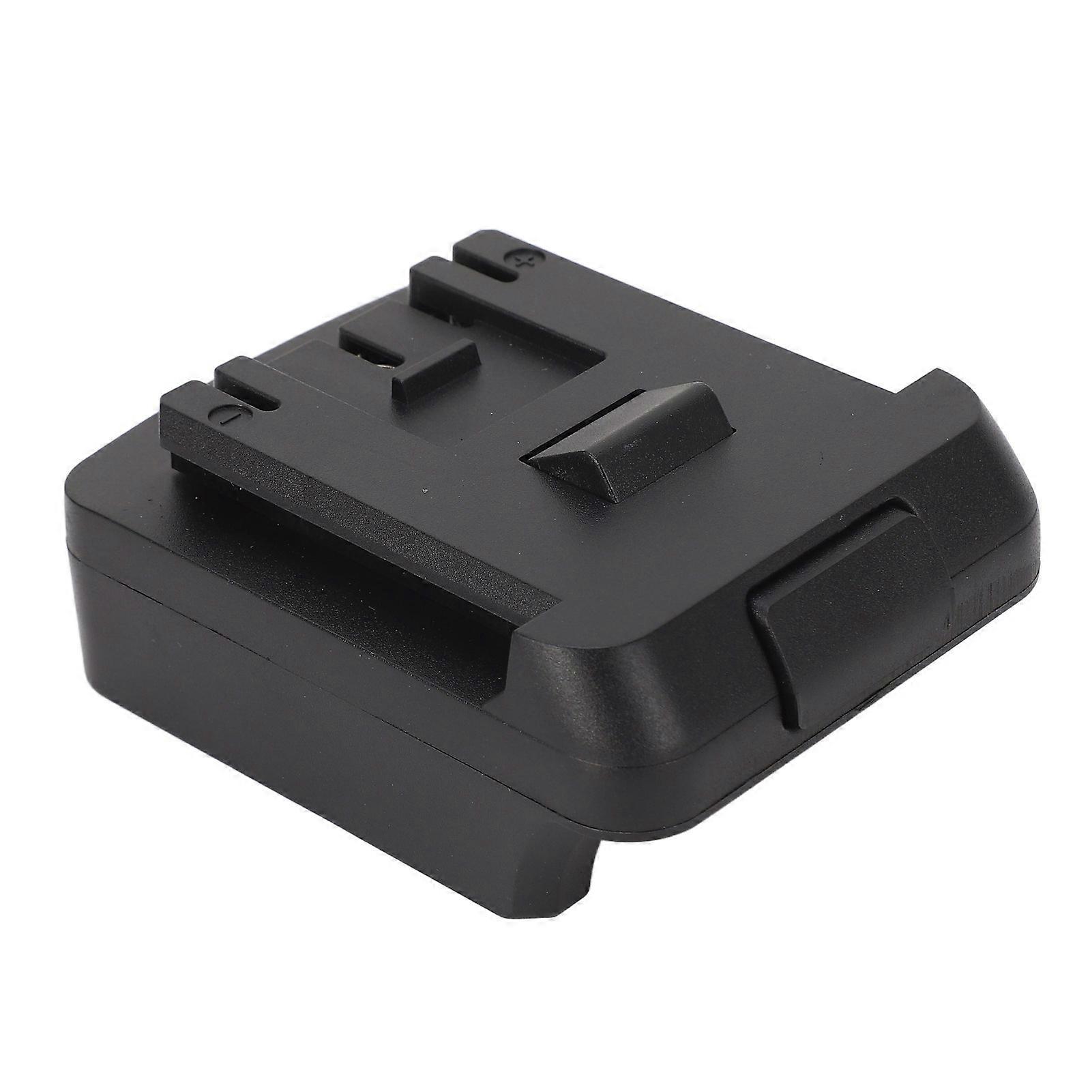 Battery Adapter ABS Lightweight Power Tool Power Adapter for Bosch BAT609 BAT610 BAT611 BAT612 BAT618