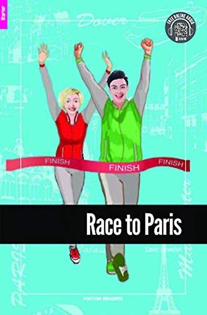 Race To Paris Foxton Reader Starter Level 300 Headwords A1 With Free Online Aud by David Llewellyn Paperback Book