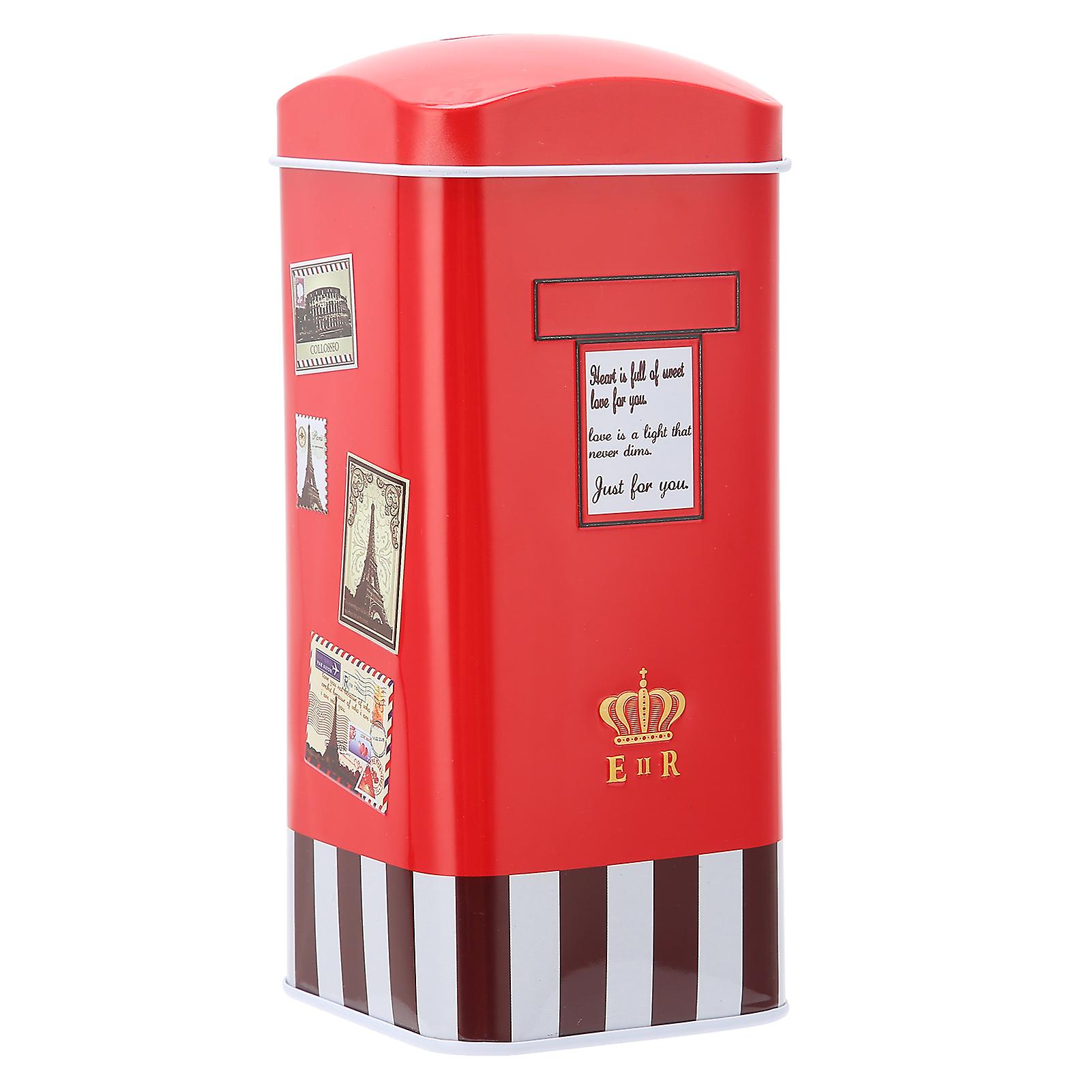 Mailbox Mailbox Model Decor State Piggy Bank Money Saving Box Home Desk Decoration