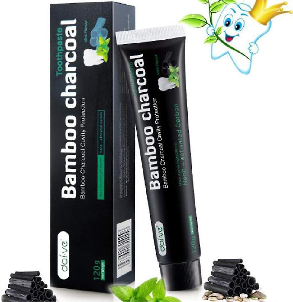 活性炭歯磨き粉白歯竹歯磨き粉ホワイトニング歯磨き粉天然フレッシュブレス活性炭