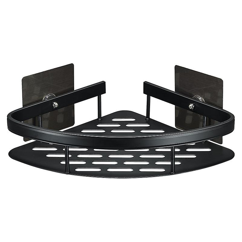 Bathroom Shelf - Triangular Shelf Corner-22x295.5CM, (Black) 1pc
