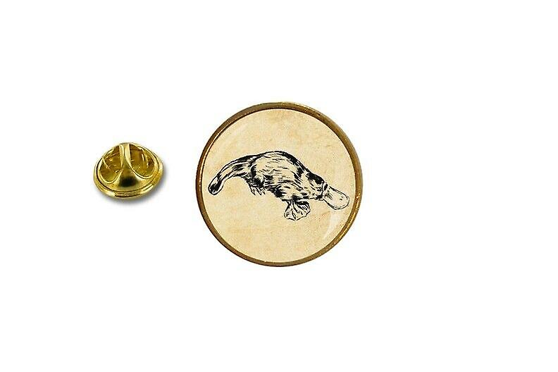 pine pine pin badge pin-apos;s metal with platypus butterfly clamp