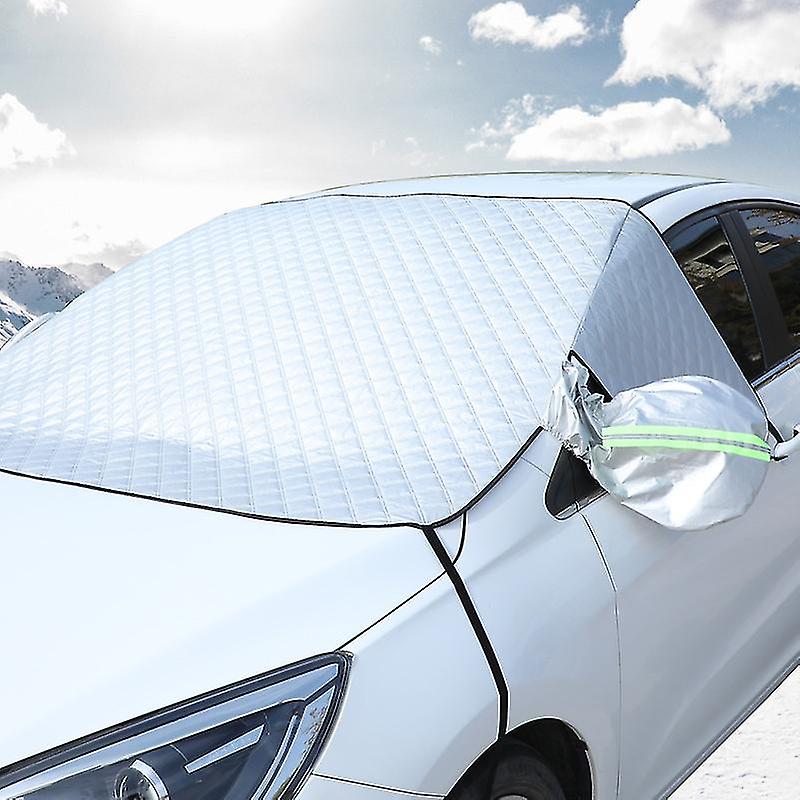 Auto Schneeblockierende Frontscheibe Abdeckung im Winter