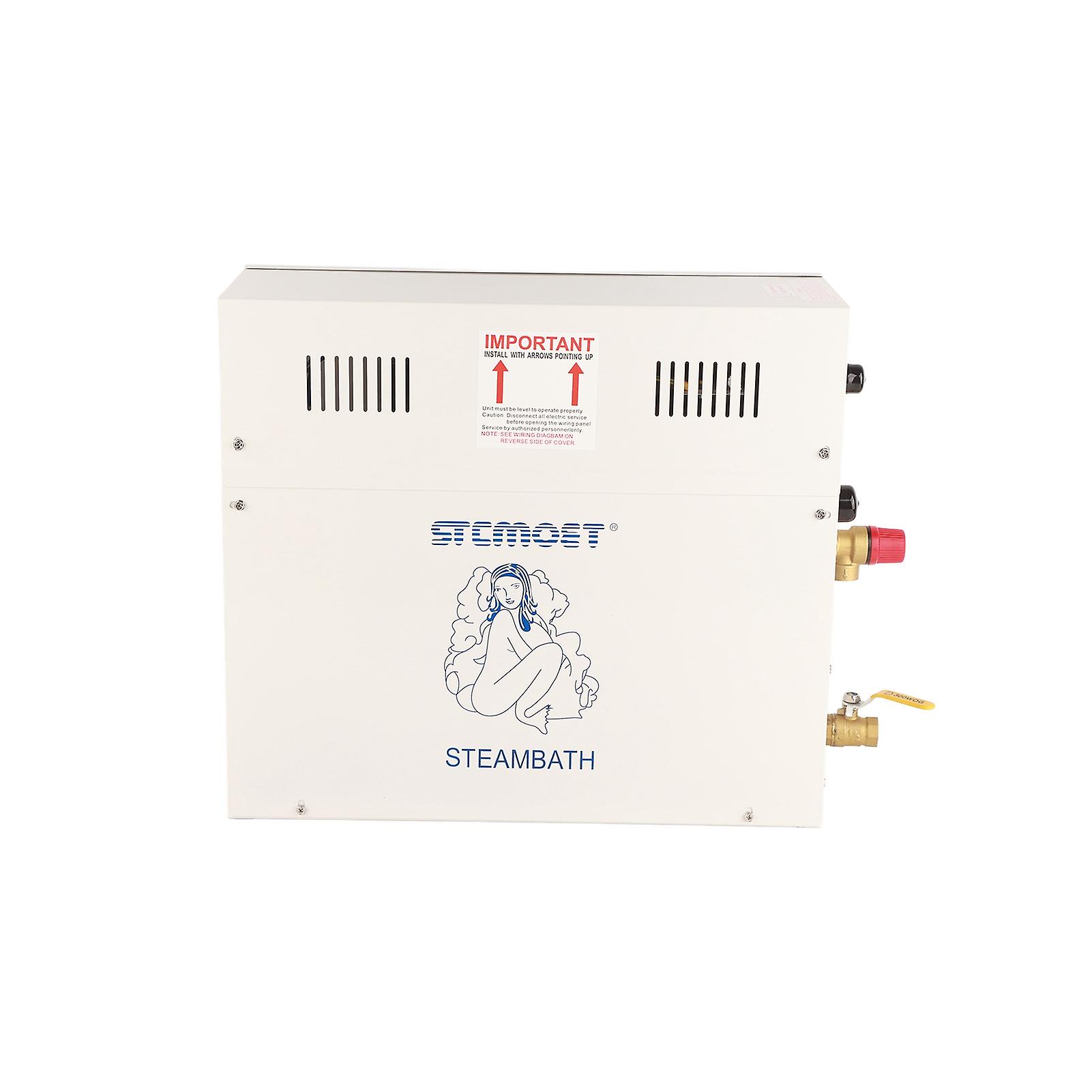 380‑415V Steam Shower Generator 9KW Steam Room Self Draining Steam Generator for Bath