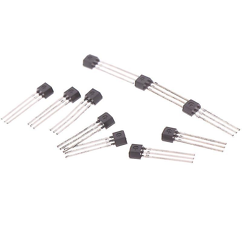 10pcs 41f/0h41/sh41/ss41f/s41 Bipolar Hall Element Sensor To-92ua Printing 41f