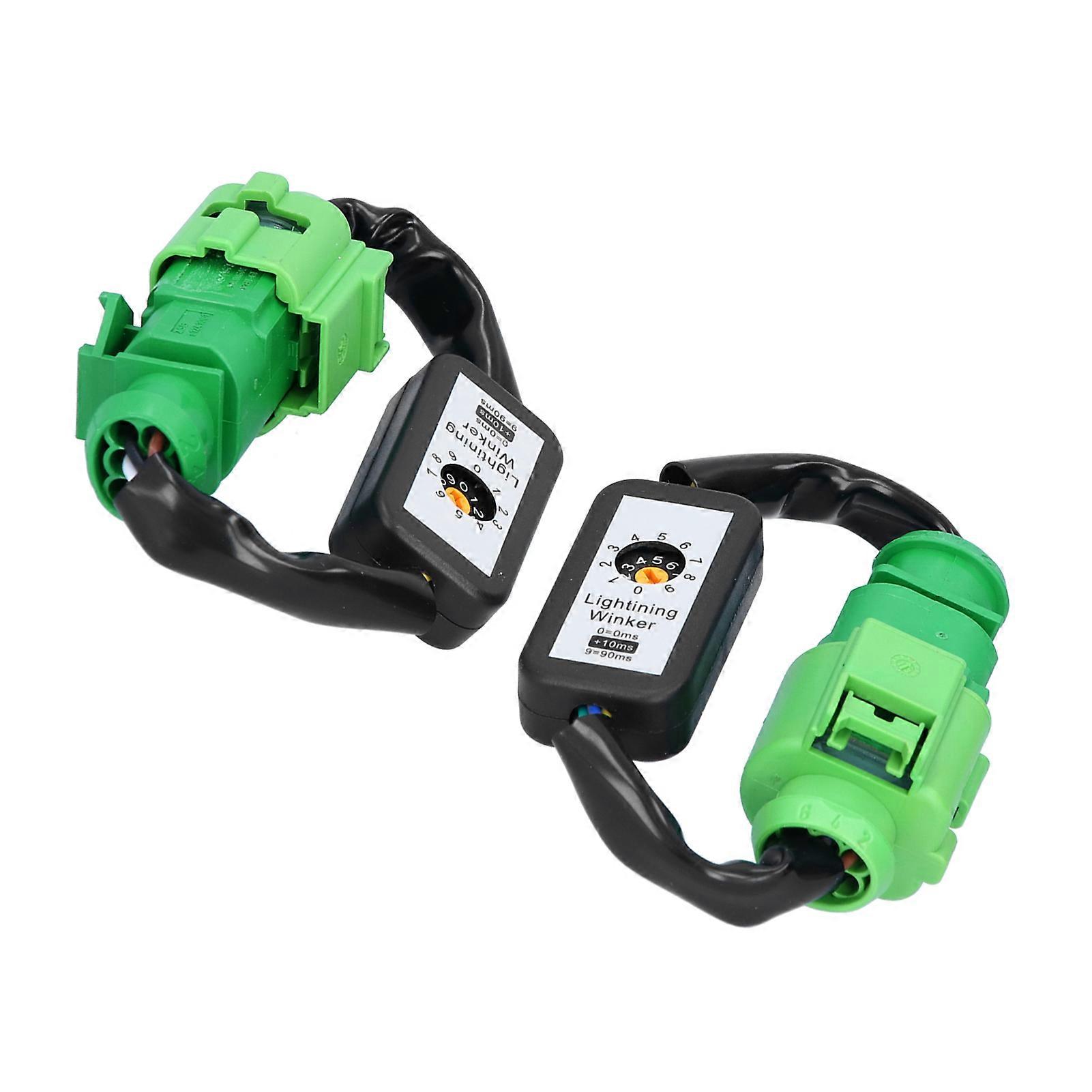 LED Tail Lights Dynamic Turn Signal Adapter Harness Blinker Module Kit Fit for A4 S4 B8.5 Facelift Sedan 2013-2016