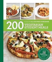 Hamlyn All Color Cookery 200 ארוחות סטודנטים צמחוניות מאת המלין בכריכה רכה