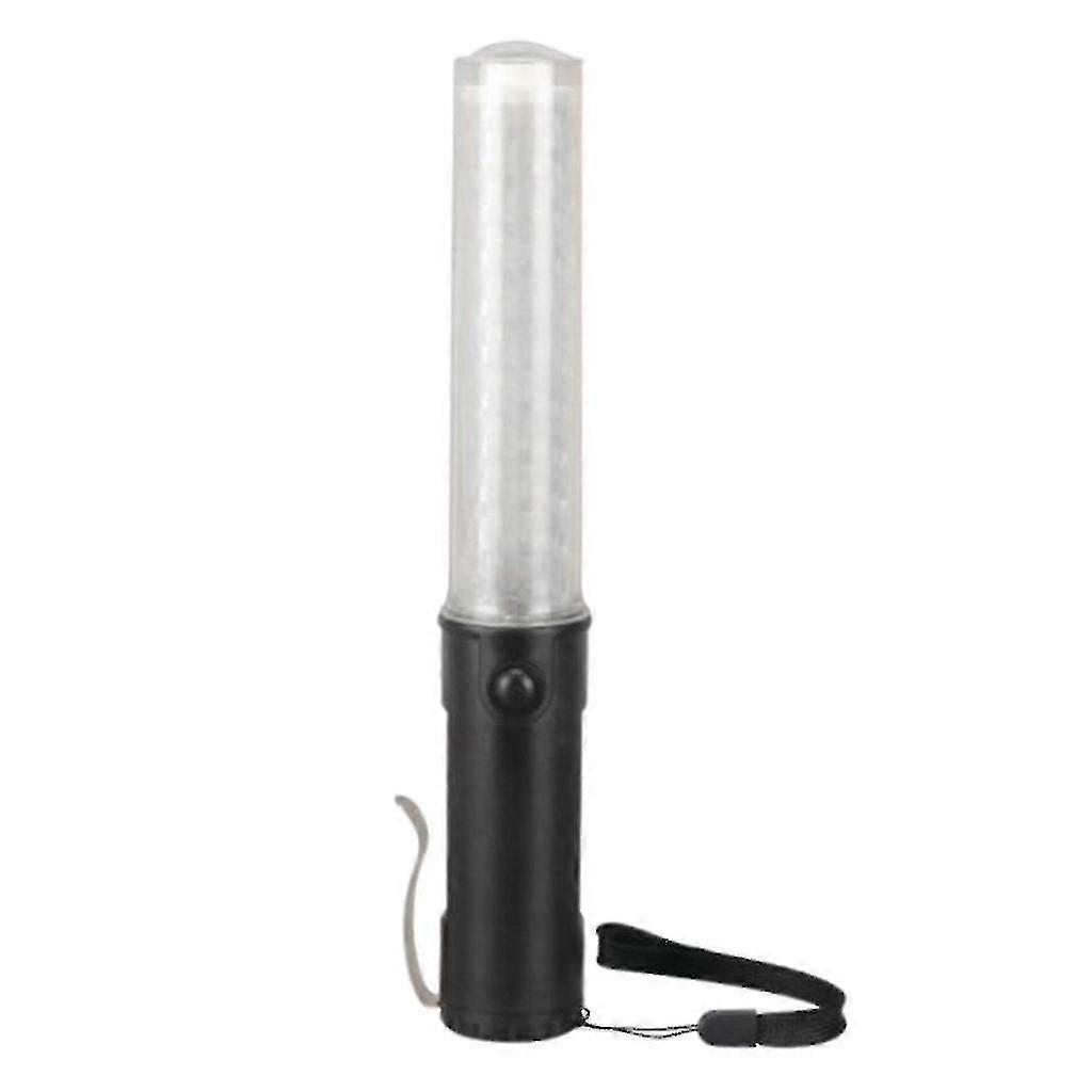 26cm 4 Mode Traffic Baton Light Stick Led Warning Torch Flashlight Blue