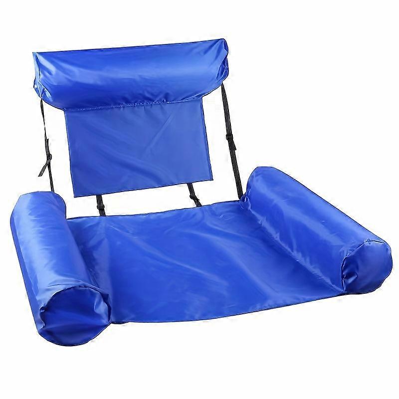 Summer products Outdoor swimming adult water inflatable water chair, swimming pool float, portable backrest floating bed hammock chair Lounge Swimming